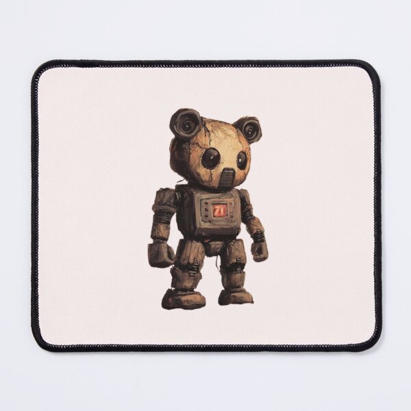Item preview, Robot Teddy Bear – Sci-Fi Fantasy Cute Mech Creature Design designed and sold by harmzk90.