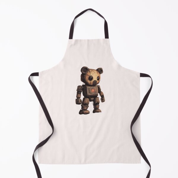 Item preview, Robot Teddy Bear – Sci-Fi Fantasy Cute Mech Creature Design designed and sold by harmzk90.