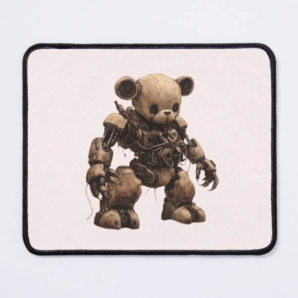 Item preview, Robot Teddy Bear – Sci-Fi Fantasy Cute Mech Creature Design designed and sold by harmzk90.