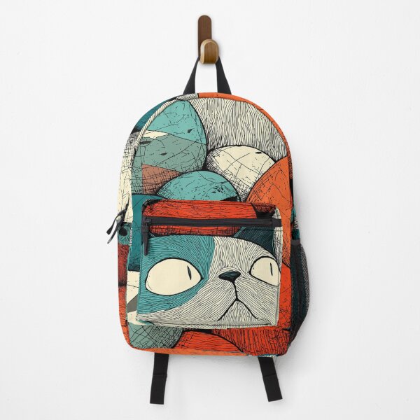 Item preview, Easter Egg Overload Cat designed and sold by Bearabilia.