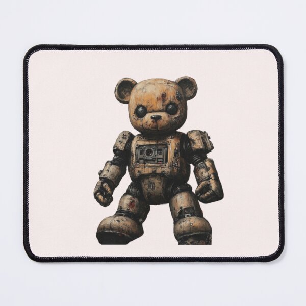 Item preview, Robot Teddy Bear – Sci-Fi Fantasy Cute Mech Creature Design designed and sold by harmzk90.