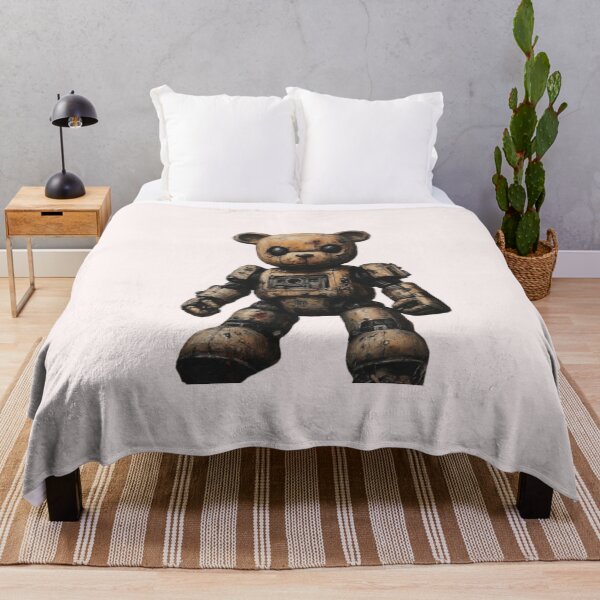 Item preview, Robot Teddy Bear – Sci-Fi Fantasy Cute Mech Creature Design designed and sold by harmzk90.
