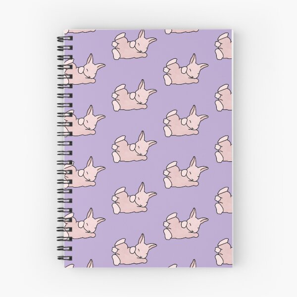 Item preview, Pink Watercolor Bunny on Purple designed and sold by KelseyNY.