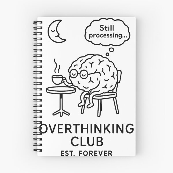 Item preview, Overthinking Club designed and sold by ahmed-elk.