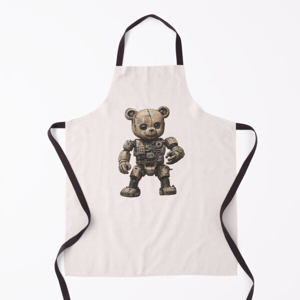 Item preview, Robot Teddy Bear – Sci-Fi Fantasy Cute Mech Creature Design designed and sold by harmzk90.