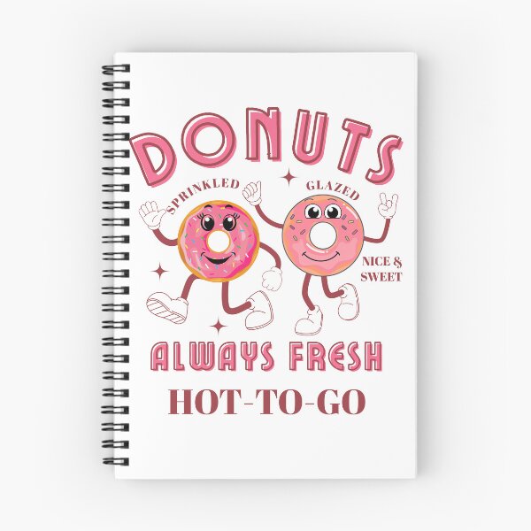Item preview, Donuts Hot & Fresh Qurky Sweet Treat on the Go - Foodie Simple Design designed and sold by BeaverFriends.