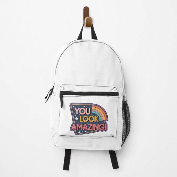 Item preview, You Look Amazing Sticker – Colorful Pop Art Style Retro Design designed and sold by asliberry.