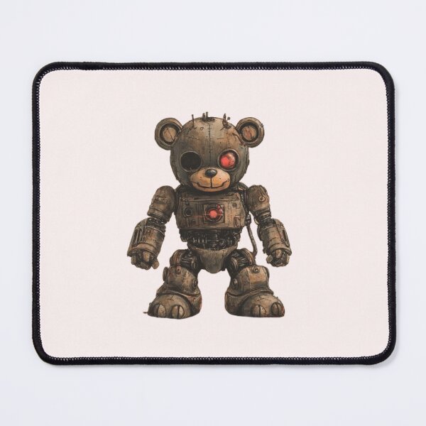 Item preview, Robot Teddy Bear – Sci-Fi Fantasy Cute Mech Creature Design designed and sold by harmzk90.