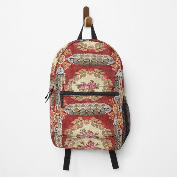 Item preview, Aubusson 19th Century French Rug Print designed and sold by Vicky Brago-Mitchell®.