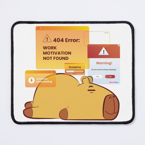 Item preview, Work Motivation not found! designed and sold by ANIVERDOO.