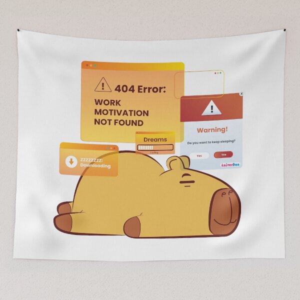 Item preview, Work Motivation not found! designed and sold by ANIVERDOO.