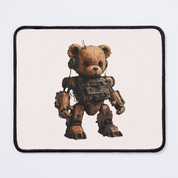 Item preview, Robot Teddy Bear – Sci-Fi Fantasy Cute Mech Creature Design designed and sold by harmzk90.