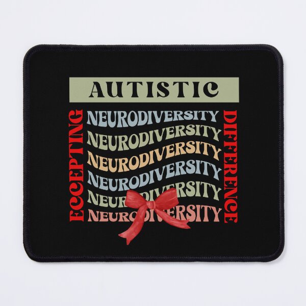 Item preview, Neurodiversity, Accepting Autistic Difference Autism Coquette Bow Design designed and sold by Raise2Shine.