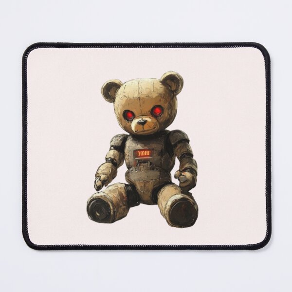 Item preview, Robot Teddy Bear – Sci-Fi Fantasy Cute Mech Creature Design designed and sold by harmzk90.