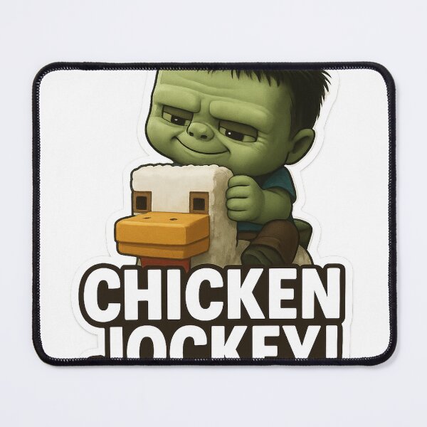 Item preview, Chicken Jockey designed and sold by Hoops and Movie Sticks.