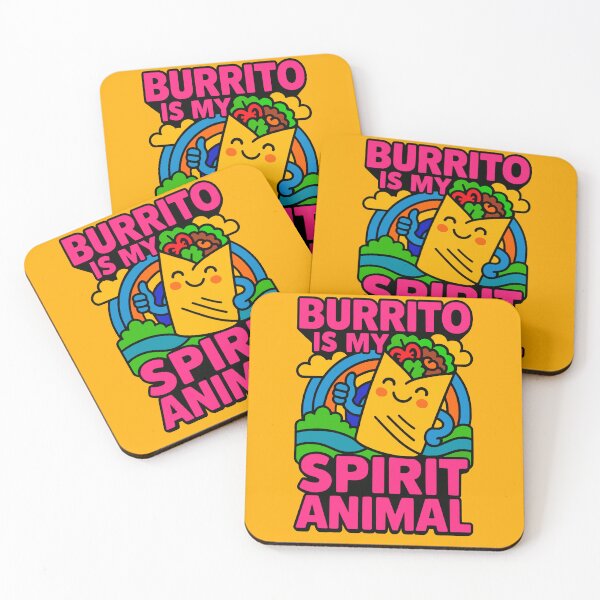 Item preview, Funny Burrito Shirt – Burrito Is My Spirit Animal Tee designed and sold by Cheeky Companions.