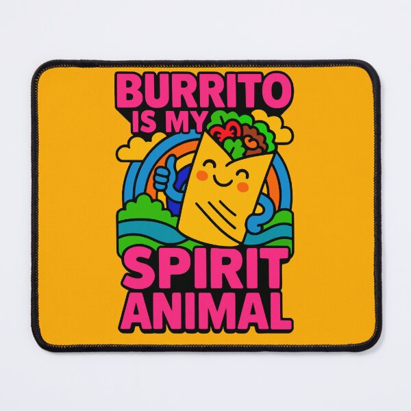 Item preview, Funny Burrito Shirt – Burrito Is My Spirit Animal Tee designed and sold by Cheeky Companions.
