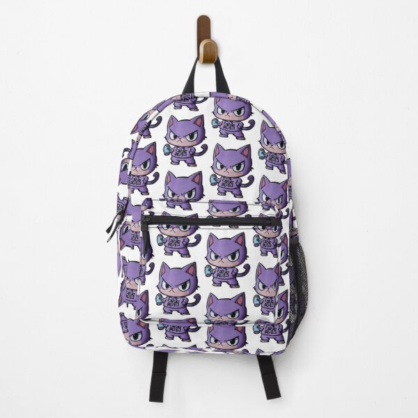 Item preview, Cool Graffiti Street Cat in Purple Hoodie designed and sold by CreativeLarysa.
