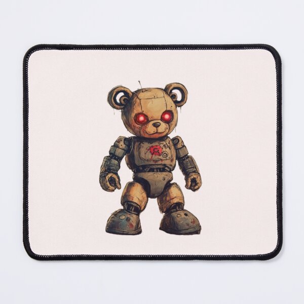Item preview, Robot Teddy Bear – Sci-Fi Fantasy Cute Mech Creature Design designed and sold by harmzk90.
