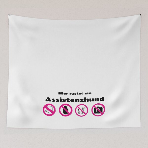 Item preview, An assistance dog rests here designed and sold by RareCare.