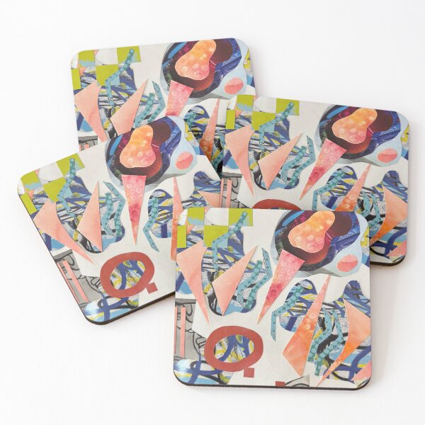 Item preview, Abstract Shapes Collage designed and sold by ephemeralconcrete.