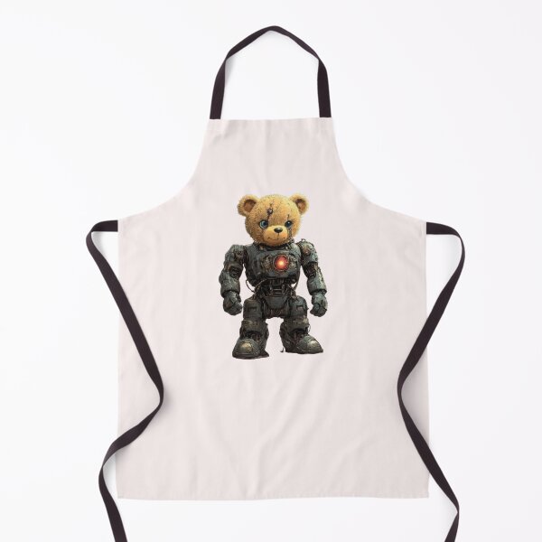 Item preview, Robot Teddy Bear – Sci-Fi Fantasy Cute Mech Creature Design designed and sold by harmzk90.