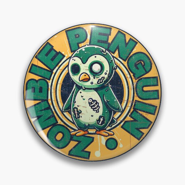 Item preview, Vintage Zombie Penguin designed and sold by pUNKnown.