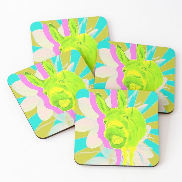 Item preview, Neon Funky Donkey designed and sold by Eleanor Reyelt Art.