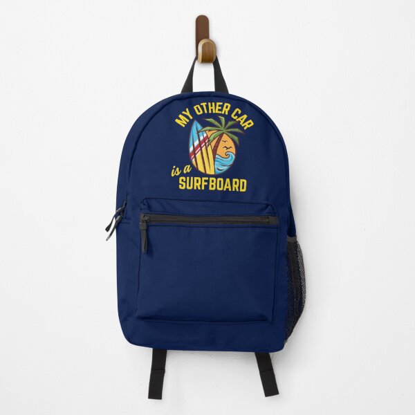 Item preview, Vintage-Style My Other Car is a Surfboard - Gold Text designed and sold by SurfingLocales.