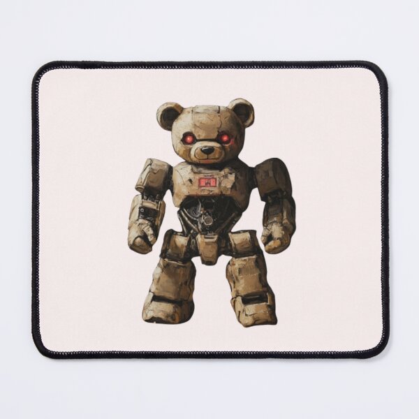 Item preview, Robot Teddy Bear – Sci-Fi Fantasy Cute Mech Creature Design designed and sold by harmzk90.