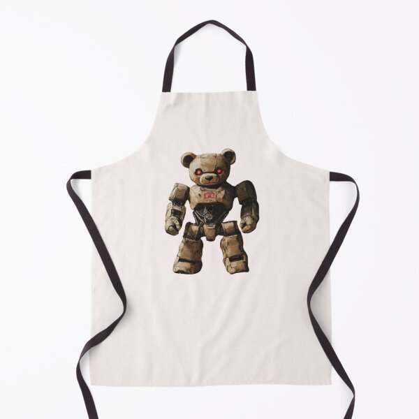 Item preview, Robot Teddy Bear – Sci-Fi Fantasy Cute Mech Creature Design designed and sold by harmzk90.