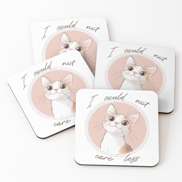 Item preview, Cute Careless Cat - I don't care designed and sold by Lichtisign.