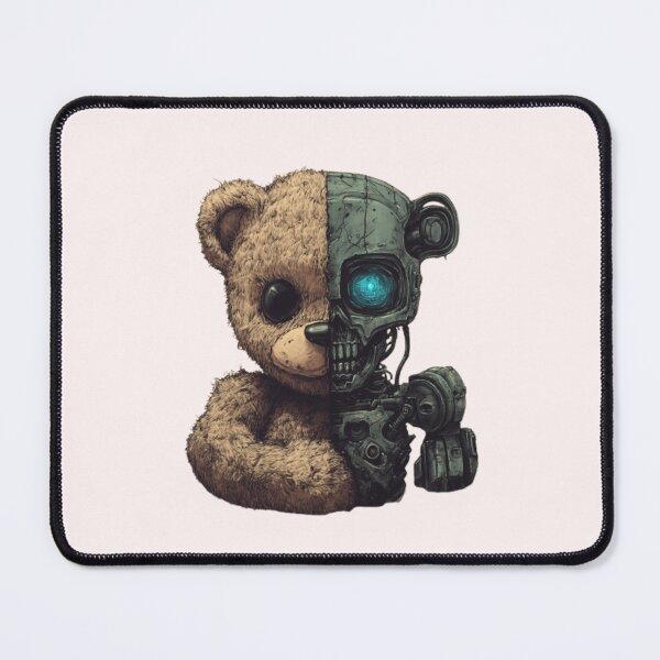 Item preview, Robot Teddy Bear – Sci-Fi Fantasy Cute Mech Creature Design designed and sold by harmzk90.