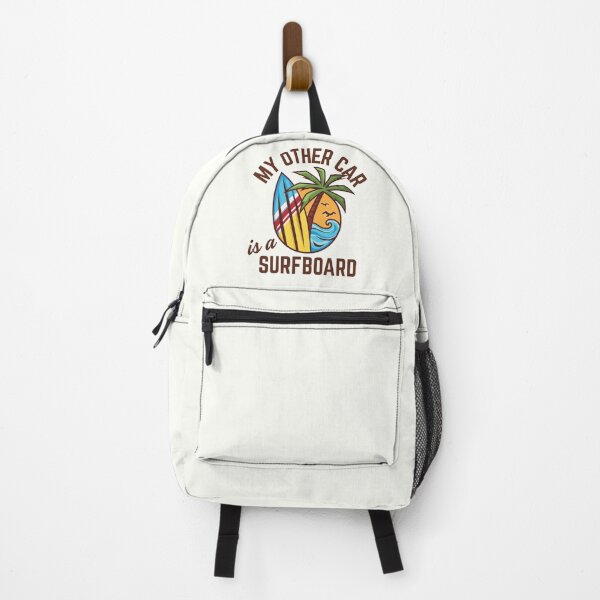 Item preview, Vintage-Style My Other Car is a Surfboard - Brown Text designed and sold by SurfingLocales.