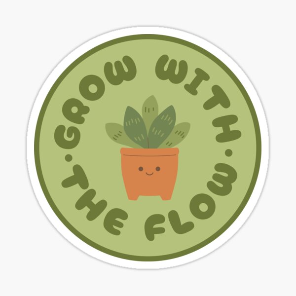 Item preview, grow with the flow designed and sold by LivsPlantHouse.
