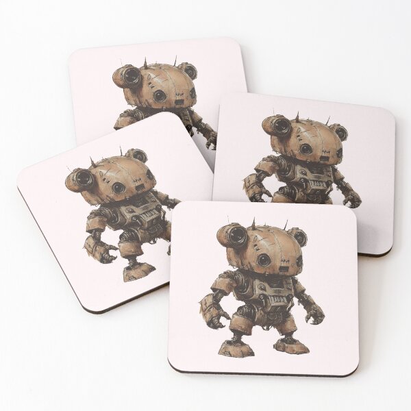 Item preview, Robot Teddy Bear – Sci-Fi Fantasy Cute Mech Creature Design designed and sold by harmzk90.