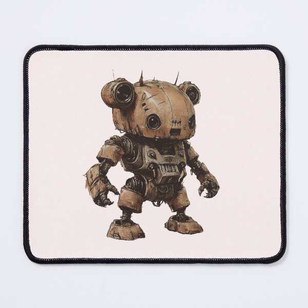 Item preview, Robot Teddy Bear – Sci-Fi Fantasy Cute Mech Creature Design designed and sold by harmzk90.