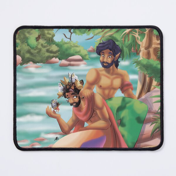 Item preview, River meeting designed and sold by CalicoChimera.