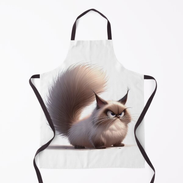 Item preview, Feline Fury: The Grumpy Guardian designed and sold by bloorose.