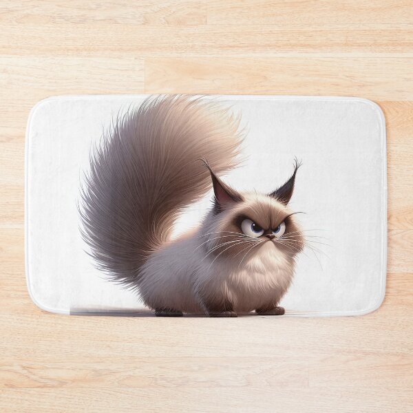 Item preview,  Feline Fury: The Grumpy Guardian designed and sold by bloorose.