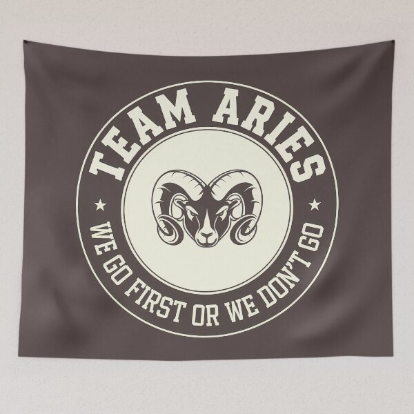 Item preview, Team Aries – Zodiac Sports Emblem for Bold Leaders designed and sold by KateVil.