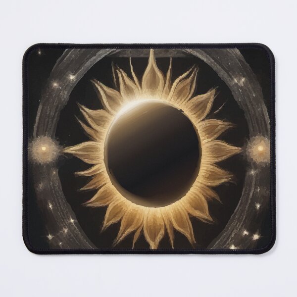 Item preview, Celestial Eclipse: The Alchemy of Light and Shadow designed and sold by AbstractAnom.