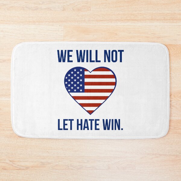Item preview, We will not let hate win.  designed and sold by Rachel the Artist .