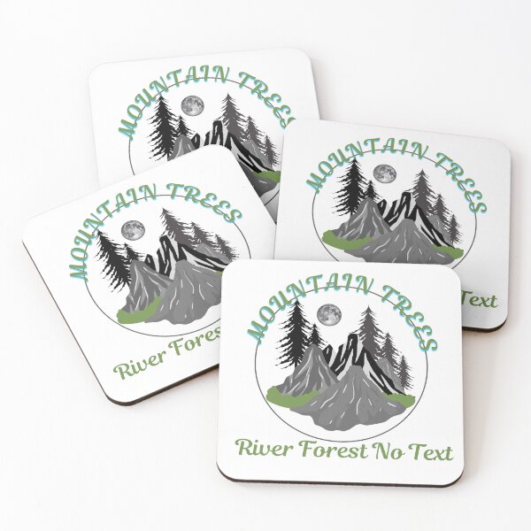 Item preview, Mountain Trees River Forest No Text designed and sold by Diverseideas.