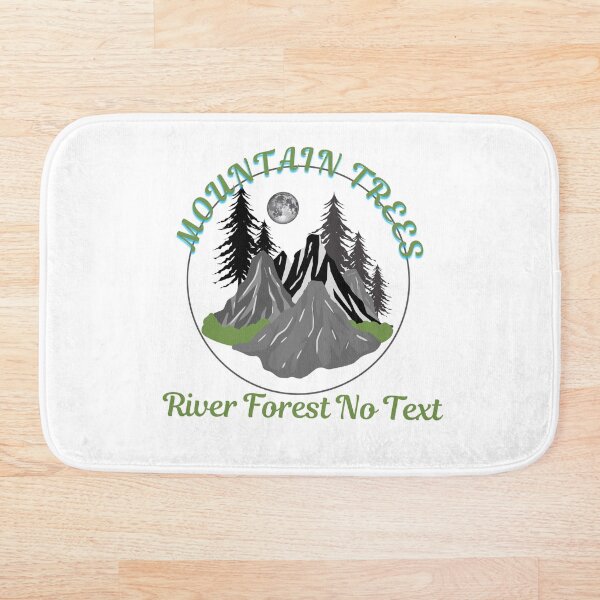 Item preview, Mountain Trees River Forest No Text designed and sold by Diverseideas.