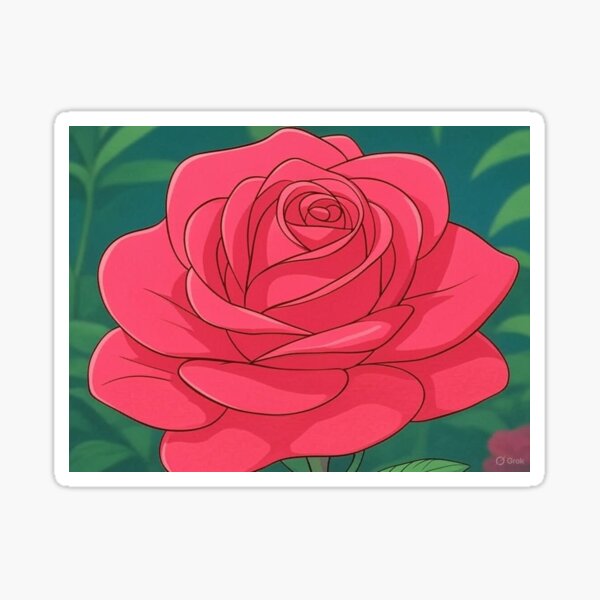 Item preview, Vibrant Jungle Rose designed and sold by puresu.