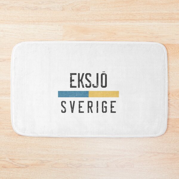 Item preview, Eksjö Sverige Retro Vintage Swedish Flag  designed and sold by jeshands.