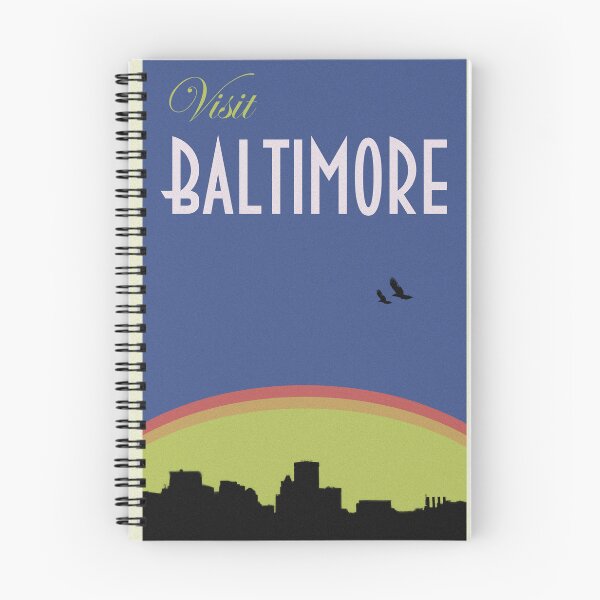 Item preview, Vintage Baltimore Tourism Poster designed and sold by Lyle M Designs.