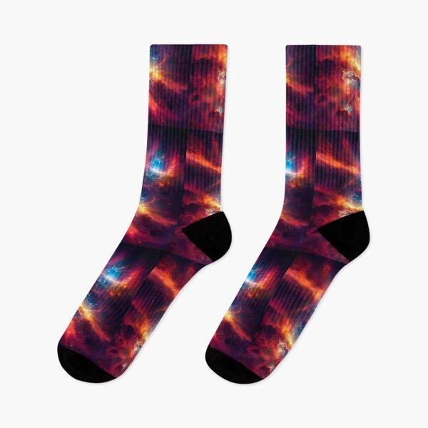 Item preview, Vibrant Cosmic Nebula Explosion in Deep Space designed and sold by Amr Siam.