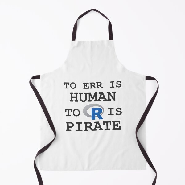 Item preview, To err is Human, to R is Pirate!! Arr!! designed and sold by Groenendijk.